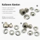 Eyelet Setting Die for 12 mm / 0.47 in Inner Diameter Eyelets KLP0026 made of durable metal for professional grommet