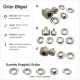 Eyelet Setting Die for 12 mm / 0.47 in Inner Diameter Eyelets KLP0026 made of durable metal for professional grommet
