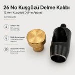 Eyelet Drilling Die 12 mm / 0.47 in KLP0026DEL