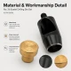 Eyelet Drilling Die 12 mm / 0.47 in KLP0026DEL for grommet installation on textiles, leather, and paper
