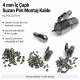 Suzan Pin Setting Die for 4 mm / 0.16 in Inner Diameter Pins, designed for precise installation of 3.6 mm / 0.14 in brass