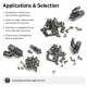 Suzan Pin Setting Die for 4 mm / 0.16 in Inner Diameter Pins, designed for precise installation of 3.6 mm / 0.14 in brass