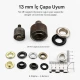 Eyelet Setting Die for 13 mm / 0.51 in Inner Diameter Eyelets KLP0028 made of durable metal for fabric, leather, and paper