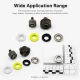 Eyelet Setting Die for 13 mm / 0.51 in Inner Diameter Eyelets KLP0028 made of durable metal for fabric, leather, and paper