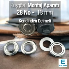 28 Kuşgözü Kalıbı 13 mm Ters Kalıp KLP0028D