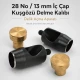 Eyelet Drilling Die 13 mm / 0.51 in KLP0028DEL for installing grommets on fabric, leather, and paper materials