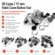 28L / 17 mm / 0.67 in Fabric Button Covering Die for Sew-Through Shank Buttons and Snap Caps KLP0028KPL
