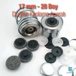 28 L 17 mm Fabric Cover Button Tool for Sew-Through Shank – KLP0028KPL