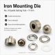 Eyelet Setting Die for 17 mm / 0.67 in Inner Diameter Eyelets KLP0031 - Professional tool for mounting fabrics and leather