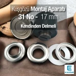 31 Kuşgözü Kalıbı 17 mm Ters Kalıp KLP0031D
