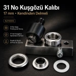 Eyelet Die Self-Drilling, 17 mm - 11/16" Eyelet Setting Die KLP0031D