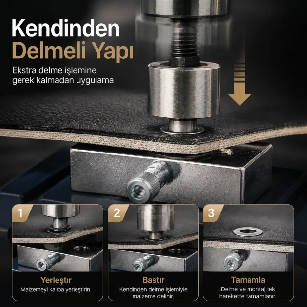 Eyelet Die Self-Drilling, 17 mm - 11/16" Eyelet Setting Die KLP0031D