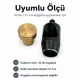 32 No Kuşgözü Delme Kalıbı - 21 mm Kuşgözü Delik Açma Aparatı, branda, çanta ve teknik tekstil uygulamaları için ideal delik