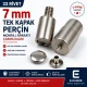 33.5 Double Cap Rivet Setting Tool 9 mm (0.35") for Hand Press and Hand Hammer Use