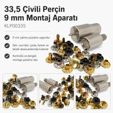 33.5 Nail Rivet 9 mm / 0.35 in Setting Die KLP00335