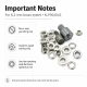 Wide Flat Brass Eyelet Setting Die for 6.2 mm / 0.24 in Eyelets, suitable for grommet applications with dimensions 13 mm /