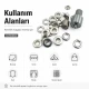 Wide Flat Brass Eyelet Setting Die for 6.2 mm / 0.24 in Eyelets, suitable for grommet applications with dimensions 13 mm /