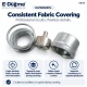 50L 36 mm 1.42 in fabric covered button die