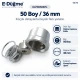50L 36 mm 1.42 in fabric covered button die