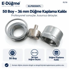 50L 36 mm / 1.42 in Fabric Covered Button Die KLP0050KPL