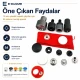 Snap Button Setting Die for 17 mm / 0.67 in Plastic Cap 54 System Snap Buttons, ideal for fabric and leather applications