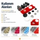Snap Button Setting Die for 17 mm / 0.67 in Plastic Cap 54 System Snap Buttons, durable metal construction for reliable