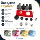 Snap Button Setting Die for 17 mm / 0.67 in Plastic Cap 54 System Snap Buttons, durable metal construction for reliable