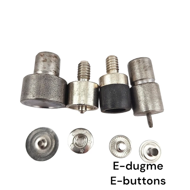 16 mm Hiden Snap Fastener 54 System Mold - Snap Fastening Die KLP0054C20