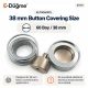 60L 38 mm 1.50 in fabric covered button die