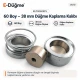 60L 38 mm 1.50 in fabric covered button die