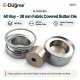 60L 38 mm 1.50 in fabric covered button die