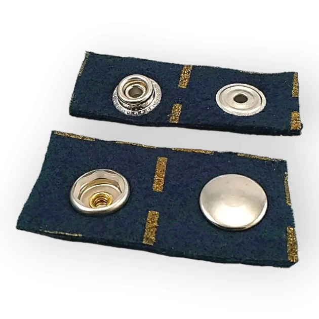 61 Sistem 15 mm Kapaklı Çıtçıt Düğme Montaj Kiti KLP0061K15