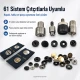 Custom 61 System Snap Button Setting Die for Product-Specific Production, includes upper and lower molds for precise