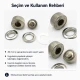 66 No Kuşgözü Kalıbı - 40 mm Kuşgözü Çakma Aparatı, 28 mm iç çaplı kuşgözlerinin kumaş ve teknik tekstil yüzeylerine