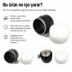 40 mm / 1.57 in Eyelet Punching Die for Large Grommet Hole Preparation made of durable PP material, ideal for precision