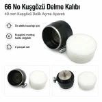 40 mm / 1.57 in Eyelet Punching Die for Large Grommet Hole Preparation KLP0066DEL