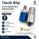 Pearl Setting Die for 6 mm / 0.24 in Press Pearls, heavy-duty iron tool for flawless application in apparel manufacturing