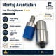Pearl Setting Die for 6 mm / 0.24 in Press Pearls, heavy-duty iron tool for flawless application in apparel manufacturing