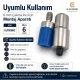 Pearl Setting Die for 6 mm / 0.24 in Press Pearls, heavy-duty iron tool for flawless application in apparel manufacturing