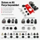 Custom 54 System Plastic Cap Snap Button Setting Die KLP0080 for efficient snap button installations in textiles and leather