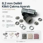 Ring-Style Prong Snap Setting Die for 8.2 mm / 0.32 in Snap Fasteners KLP0082
