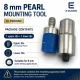 Pearl Setting Die for 8 mm / 0.31 in Press Pearls made of heavy-duty iron for flawless application in apparel manufacturing