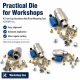 9.5 mm (0.37") Aluminum Nail Rivet Setting Die for Professional Use