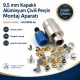 9.5 mm (0.37") Aluminum Nail Rivet Setting Die for Professional Use