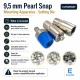 Pearl Snap Setting Die for 9.5 mm / 0.37 in Snap Fasteners, designed for crack-free installation on shirts and baby clothes