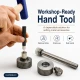 Long-Handle Hand-Hit Setting Tool for Snap Buttons, Eyelets, Rivets and Jeans Buttons, made of durable PP material, ideal