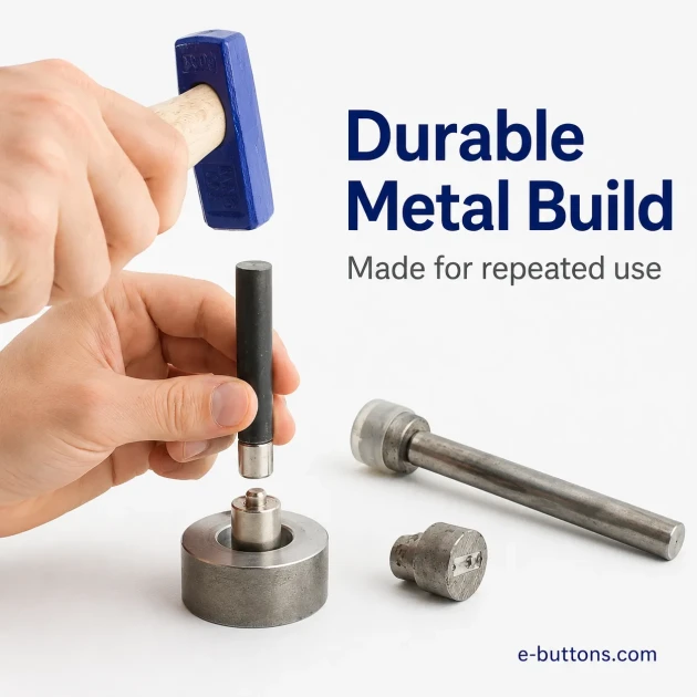 Tool Set for Mold of Snap Fasteners and Rivets