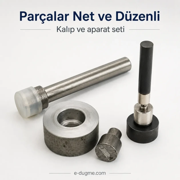 Tool Set for Mold of Snap Fasteners and Rivets