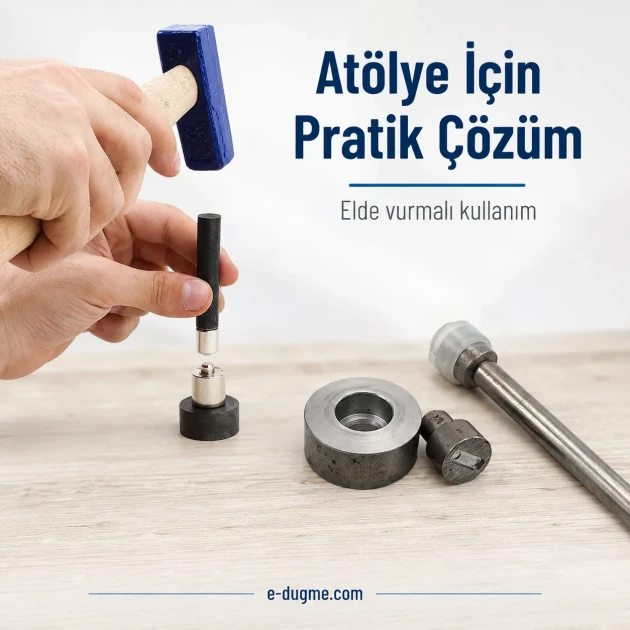 Tool Set for Mold of Snap Fasteners and Rivets