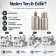 Double Cap Rivet Installation Tool for 12 mm (0.47") Cap Diameter - Professional Tool for Clean Rivet Applications in Bags